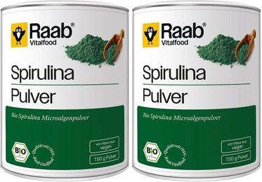 Raab Bio Spirulina Pulver 150 g – Bild 1 von 1