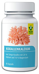 Raab Vitalfood Algenkalk Sango Kapseln glutenfrei 80 Stück – Bild 1 von 1