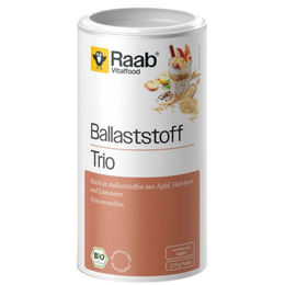 Raab Vitalfood Bio Ballaststoff Trio Pulver 210g – Bild 1 von 3