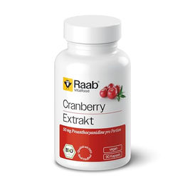 Raab Vitalfood Bio Cranberry Extrakt Kapseln 90 Stück – Bild 1 von 1