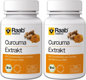 Raab Vitalfood Bio Curcuma Extrakt Kapseln standardisiert – Bild 1 von 1