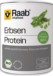 Raab Vitalfood Bio Erbsen Protein Pulver Vegan 75 g – Bild 1 von 2