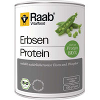 Produktbild von Raab Vitalfood Bio Erbsen Protein Pulver Vegan 75 g