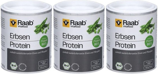 Raab Vitalfood Bio Erbsenprotein Pulver vegan und ohne Zusatzstoffe – Bild 1 von 1