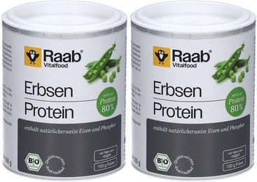 Raab Vitalfood Bio Erbsenprotein Pulver vegan und ohne Zusatzstoffe – Bild 1 von 1
