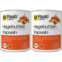 Produktbild von Raab Vitalfood Bio Hagebutte Kapseln