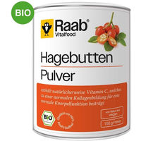 Produktbild von Raab Vitalfood Bio Hagebutte Pulver 150 g