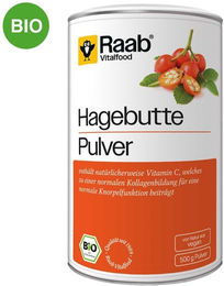 Raab Vitalfood Bio Hagebutte Pulver 500 g – Bild 1 von 3