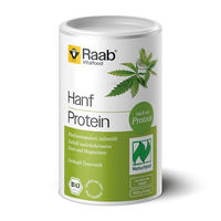 Produktbild von Raab Vitalfood Bio Hanf-Protein Pulver 500 g, vegan, glutenfrei, mit 49 % Protein