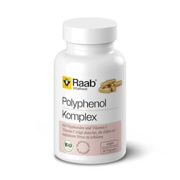 Raab Vitalfood Bio Polyphenol Kräuter-Komplex Kapseln vegan laktosefrei glutenfrei 90 Stück – Bild 1 von 1