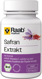 Raab Vitalfood Bio Safran Extrakt Kapseln – Bild 1 von 1