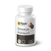 Produktbild von Raab Vitalfood Bio Schwarzer Knoblauch Kapseln vegan 50 Stück