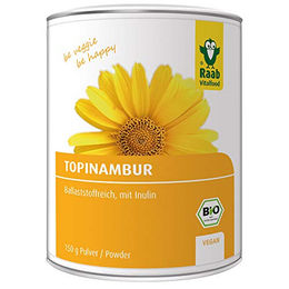 Raab Vitalfood Bio Topinambur-Pulver mit Inulin, vegan, glutenfrei und laktosefrei, 150 g – Bild 1 von 1