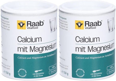 Raab Vitalfood Calcium Magnesium Citrat Mineralstoff-Komplex Pulver vegan – Bild 1 von 1