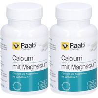 Produktbild von Raab Vitalfood Calcium Magnesium Komplex vegan 150 Kapseln