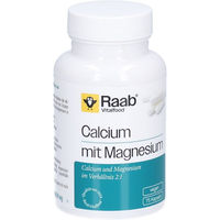 Produktbild von Raab Vitalfood Calcium mit Magnesium vegane Kapseln