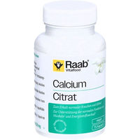 Produktbild von Raab Vitalfood Calciumcitrat Kapseln vegan