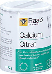 Raab Vitalfood Calciumcitrat Pulver Bio – Bild 1 von 1