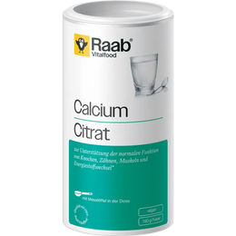 Raab Vitalfood Calciumcitrat Pulver ohne Zusatzstoffe 160 g – Bild 1 von 1