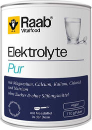 Raab Vitalfood Elektrolyte Pur Bio Pulver 170 g – Bild 1 von 1