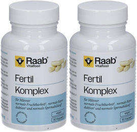 Raab Vitalfood Fertil Komplex Kapseln für Männer mit Maca ohne Gelatine 180 Kapseln – Bild 1 von 1
