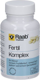 Raab Vitalfood Fertil Komplex Kapseln für Männer vegan ohne Gelatine – Bild 1 von 1
