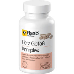 RAAB Vitalfood Herz Gefäß Komplex Kapseln 100 Stück – Bild 1 von 1