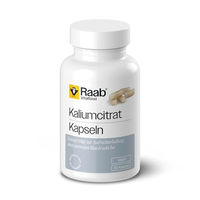 Produktbild von Raab Vitalfood Kaliumcitrat Kapseln vegan ohne Zusatzstoffe 60 Stück