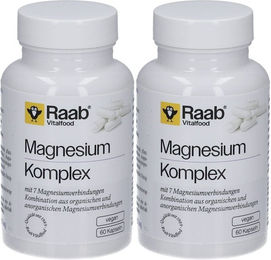 Raab Vitalfood Magnesium Komplex 120 Kapseln – Bild 1 von 1