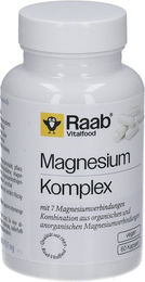 Raab Vitalfood Magnesium Komplex Kapseln 60 Stück – Bild 1 von 1