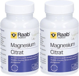 Raab Vitalfood Magnesiumcitrat Kapseln vegan – Bild 1 von 1