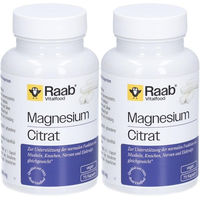 Produktbild von Raab Vitalfood Magnesiumcitrat Kapseln vegan