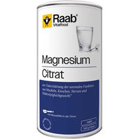 Produktbild von Raab Vitalfood Magnesiumcitrat Pulver Bio 340 g