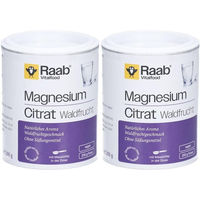 Produktbild von Raab Vitalfood Magnesiumcitrat Waldfrucht Pulver vegan 750 g