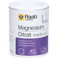 Produktbild von Raab Vitalfood Magnesiumcitrat Waldfrucht Pulver vegan