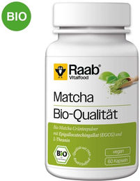 Raab Vitalfood Matcha Bio Kapseln – Bild 1 von 1