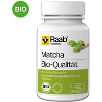 Produktbild von Raab Vitalfood Matcha Bio Kapseln