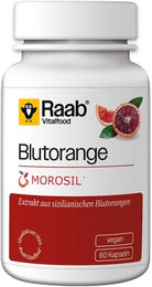 Raab Vitalfood Morosil Blutorangen Extrakt Kapseln Bio Vegan 60 Stück – Bild 1 von 1