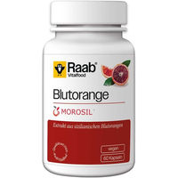 Produktbild von Raab Vitalfood Morosil Blutorangen Extrakt Kapseln Bio Vegan 60 Stück