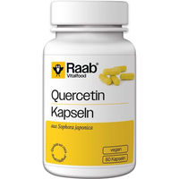 Produktbild von Raab Vitalfood Quercetin Kapseln Bio Vegan
