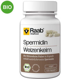 Raab Vitalfood Spermidin Bio Kapseln – Bild 1 von 1