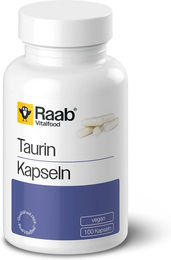 Raab Vitalfood Taurin Kapseln vegan 100 Stück – Bild 1 von 1