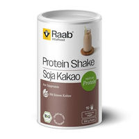 Produktbild von Raab Vitalfood Veganer Protein Shake Schokolade Soja Pulver 300 g, glutenfrei und laktosefrei
