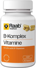 Raab Vitalfood Vitamin B-Komplex Kapseln Bio – Bild 1 von 1