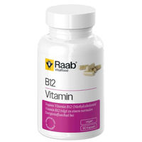 Produktbild von Raab Vitalfood Vitamin B12 Kapseln vegan ohne Zusatzstoffe 90 Stück