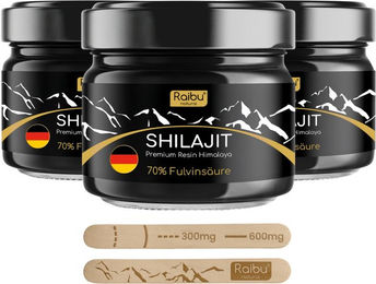 RAIBU Shilajit Mumijo Himalaya Pulver Mineralstoff-Komplex ohne Zusatzstoffe – Bild 1 von 1