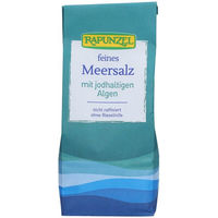 Produktbild von Rapunzel Bio Meersalz jodiert mit jodhaltigen Algen 4er Pack 2 kg