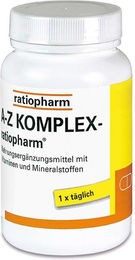 ratiopharm A-Z Komplex Tabletten für Sportler und Senioren 30 Stück – Bild 1 von 1