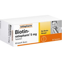 Produktbild von Ratiopharm Biotin 5 mg Tabletten