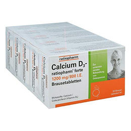 ratiopharm Calcium D3 forte Brausetabletten – Bild 1 von 1